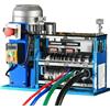 CREWORKS 370W Macchina Spellacavi Elettrica Professionale 30 m/min Spelafili Cavo Sguainacavi per Recupero Rame Φ1,5 mm-Φ38 mm Spelafili da Banco Cavo Portatile a 11 Multi-Fori
