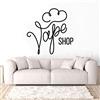 WYFCL Adesivi Murali, Decalcomanie Da Muro Adesivo Da Parete In Vinile Vape Store Logo Per Vape Shop Decoration 28X42Cm
