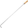 OSALADI Attizzatoio per Camini in Acciaio Inox 201 da 55 Cm, Attizzatoio a Fuoco lungo Manico Antiscivolo per Barbecue e Bracieri Esterni, Poker da Portatile per Focolare Esterno