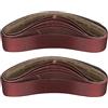 Callstick Nastro abrasivo 50 x 686 mm, set di 2 nastri abrasivi in ossido di alluminio, grana 120/240/320/400/600/800/1000, per levigare, limare, affilare e rimuovere la ruggine (14 pezzi)