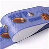 GouieRylin Wall Border-Autoadesivo adesiva muro decorativa Palla blu scuro 10.6cm X 500CM
