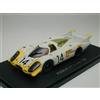 EBBRO 43750 1/43 Porsche 917 Lungo Coda Le Mans 1969 #14 Bianco/Giallo Vettura