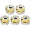 Zisemeil 5 pz lampada subacquea compatta leggermente LED luci da pesca per acqua dolce salata
