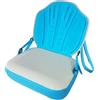 Xdyyjrasa Sedile per Paddleboard - Sedile Gonfiabile per Paddleboard, Kayak Regolabile con Tasca portaoggetti, Blu e Bianco