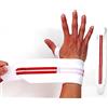 Haofy Polsiere per Sollevamento Pesi, Supporto per Polso con Gancio Regolabile per Allenamento di Forza, Materiale in Fibra di Poliestere Resistente, Perfetto per Gli Appassionati di Palestra e (#4)