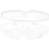 ROMISBABA Swim Goggle Case Custodia Trasparente per Occhiali da Nuoto con Design Aria Creativo e Pratica per Trasporto Protezione