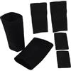 Healeved 6 Pezzi Set di Protezioni Sportive per Ginocchiere, Gomitiere e Polsiere in Nylon e Poliestere, per attività Sportive Intense Come Pallavolo