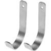 FOMIYES 2 Pezzi Supporto 3 per Argento e a Acciaio da su Inossidabile Salvagente in Design Sgancio Rapido Apertura Pollici, per Emergenze Marine Imbarcazioni
