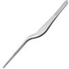 VTZSDCG Pinzette da Cucina Pinze di precisione in Acciaio Inossidabile Punta Offset da 6,3 Pollici for la Decorazione dello Styling del Food Design(Black)