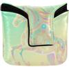 SyXIOP Magico Glitter Rainbow Horse Golf Putter Cover Mallet Magnetico Putter Putter Copritesta per Mallet Square PU Pelle