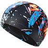 ZGCrumphant Cuffia da nuoto Cuffia da nuoto for sport acquatici uomo for piscina for capelli lunghi donna Cappello for competitiva per l'allenamento(Adult B)