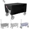 Generic Copertura per carrello da giardino, impermeabile e antipolvere, copertura antipolvere per carrello da giardino, copertura per carrello da giardino, coperture per tettoia per carri da giardino