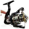SDIUAKBV Mulinello da Pesca Mulinello da spinning leggero 2000 3000 4000 5000 6000 7000 Bobina 5.2:1 Mulinelli da pesca con esca Attrezzatura for la pesca(BK,6000 Series)