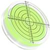 SUPVOX Marcatore per Palline da Golf Livella a Bolla Rotonda in Plastica Verde Chiaro, Alta Precisione e Letture Rapide, Strumento per Posizionamento e Livellamento sul Campo da Golf