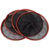Helilyco Rete pieghevole per pesca in torrente e movimentazione di pesciolini, struttura a maglia fine e telaio pieghevole leggero con ganci (M 25 x 60 cm)