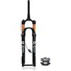 LHHL Forcella Ammortizzata per Mountain Bike 27,5/29'' Boost Forcella Ad Aria MTB Corsa 120mm Regolazione del Ritorno 15x110mm Perno Passante Anteriore Bloccaggio Remoto(Gold Tapered,29'')