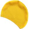 DEEPCRAFF Cuffia da Nuoto in Silicone Gialla per Donna Chioma Lunghi, Elastica, per Piscina e Protezione delle Orecchie