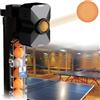 Generic Macchina automatica per palline da ping pong, dispositivo professionale per raccogliere e servire palline da ping pong, con 200 palline e rete di raccolta per il riciclaggio per pratica al chiuso