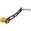 Rackumic PER DAIWA Accessori per mulinello Maniglia a bilanciere compatibile con TATULA EXCELER CALDIA PROREX SALAMANDURA Series (70 mm oro)