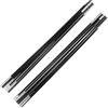 Didiseaon Set 1 Kit Pali per Riparo da Campeggio in Fibra di Vetro Nero, 7 Sezioni, Diametro 6,9mm, Design Pieghevole, Resistente e Riutilizzabile per Campeggio Outdoor