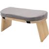 Maqulae Panca da Meditazione Pieghevole Sgabello Inginocchiato Panca da Meditazione Zen con Cerniere Magnetiche Cuscino Inclinabile di 5 Gradi per Relax Domestico Viaggi Yoga
