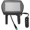 PureBowlic Strumento con display digitale LCD, per scooter elettrico KUGOO G2 PRO, interruttore on/off, monitoraggio della velocità e della potenza in tempo reale, alloggiamento in ABS, accessorio di facile