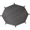 Yunmeryker Copertura per Trampolino con 8, Accessori Estivi per Bambini, Facile da Installare, Copertura Protettiva, Tenda da Sole, 10 Piedi