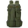 CZMYCBG Zaino Outdoor da Uomo ad Alta capacità (30L), Borsa da Viaggio Convertibile (a Spalla O a Mano), Daypack Sportivo con Portacanne da Pesca e Scomparto per Esche(Brown)