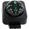 NIDONE Compass per l'auto, cussoboard di bussola per auto da puntamento accurato 2,6x2.2x2,1 pollici con angolo regolabile, facile installazione della bussola per viaggi e campeggio, cruscotto della bussola