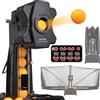 Generic Robot da ping pong con 9 tipi di palline rotanti, 4 modalità di allenamento, raccolta automatica di palline, capacità superiore a 300, montaggio facile