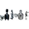 ReachMall Generatore AC12V 6W Dinamo In Lega Di Alluminio Con Doppia Porte Per Faro E Fanale Posteriore Adatto Per Modifica Della Bici D'epoca