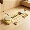 DARBCGH Home Pilates Revolution: Core Bed Trainer - Macchina da allenamento multifunzionale(Yellow)