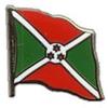 Digni Flaggenfritze Bandiere di Pin/spilla del Burundi placcato oro
