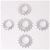 VIRELLO FixedGearCogandLockRingset, Steel13T/14T/18TTrackBikeSprocketfor1/8InchChain,Compatibile conMostTrackHubs,34,8 mm