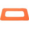 KHBUAB Patch di Connessione per Scatola Pinna 9 Pollici per Tavola da Surf e Paddleboard in PVC Arancione Navigazione Migliorata e Manovrabilità Ottimale per Surf