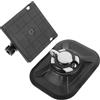 DEEPCRAFF Supporto per Fish Finder Nero in Nailon con Rotazione Regolabile e Design Leggero, Base Stabile per Kayak e attività Outdoor, Essenziale per Accessori da Pesca