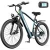 Aairsk GT300 Bici Elettrica Uomo Donna da 26, 7 Velocità Bicicletta Elettrica da 36V 10Ah Batteria Rimovibile, Motore da 250W, 25km/h & Autonomia di 55km E-bike Per Pendolari Urbani