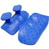 predolo Protezione Palmo in Silicone Ampia Superficie Impugnatura in Silicone Lavabile Impugnature Trazioni Bilanciere per Palestra, Powerlifting, Blu