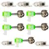 Generic Allarme per bastone da pesca | Campanello da pesca in mare notturno con illuminazione a LED - Clip per luce a LED versatile efficiente per avventure sportive all'aperto più selvaggi