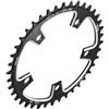Tidevib per corona stretta larga in lega di alluminio CNC 110BCD 5 bulloni da strada per bici, ruota singola compatibile con 9 10 11 velocità, 38T nero