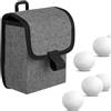 Changyeah Borsa per pallina da golf, borsa per il trasporto, mini custodia, accessorio portatile, per pallina da golf, da donna, per chiavi, auricolari, gioielli
