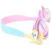 FOYTOKI 1pezzi Occhialini Nuoto Anti-appannamento Silicone Regolabili Protezione UV Design Unicorno Colorato per Ragazzi Ragazze Piscina e Giochi Acquatici