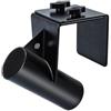 PureBowlic Supporto regolabile per canna da pesca sul ghiaccio per slitte e barche, robusto supporto in acciaio al carbonio per inserto da 3,8 cm, supporto portatile nero per attrezzatura da pesca