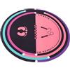 CLISPEED Tappetino Portatile e in Corda Rotondo Saltare per Antiscivolo la Silicone Tech Fleece per Allenamento Sportivo Indoor e Fitness
