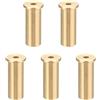 YELARXI Pesi con punta in ottone da golf, accessori per testa di mazza, inserto riutilizzabile, picchetto ponderato da golf, per albero in acciaio, legno, ferro, 5 pezzi e 5 g, adatti per (albero