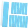 GATHINESS 15 Pezzi Nastro Grip per Golfista in Silicone Termoconduttivo Blu Doppia Faccia, Resistente alle Intemperie e Facile da Installare per Avvolgimento Manico Putter e Sostituzione
