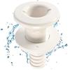 Generic passanti per barche, Yacht attraverso lo scafo, ABS Marines scarico a pavimento per yacht, kayak e barche, ideale per il drenaggio 'acqua di e applicazioni marine, 4