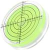 DEEPCRAFF Marcatore per Palline da Golf Rotondo in Plastica Livella a Bolla ad Alta Precisione e Scala Integrata, Strumento Portatile per Putting su Campo da Golf