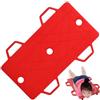Generic Monopattino sportivo girevole a 360° per bambini, resistente per uso interno/esterno, maniglie facili da guidare, supporta 200 kg, perfetto per divertimento in palestra (71 x 48 cm) rosso
