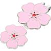 Zerodeko Marcatore da Golf Magnetico Rosa in Metallo Clip Decorativa e Portatile, Accessorio Delicato per Cappelli da Golf per attività All'aperto e Golfisti